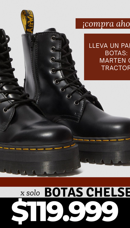 DOCTOR MARTEN O PRADA ❤ PAGAS AL RECIBIR