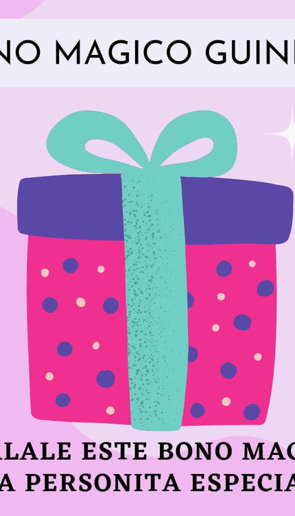 TARJETA MAGICA DE REGALO GUINNELL