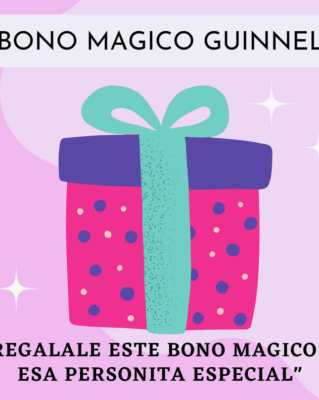 TARJETA MAGICA DE REGALO GUINNELL